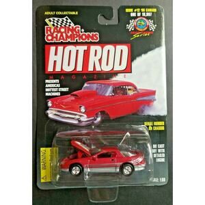 1997 Racing Champions Hot Rod Mag #12 '96 Camaro Maroon 1:59 HW1